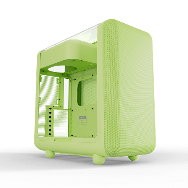 HYTE X50 Matcha Milk Mid Tower Gaming Case - Green 
